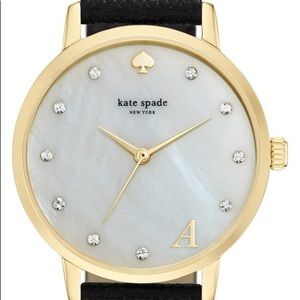 Kate Spade Metro Monogram “A” Watch